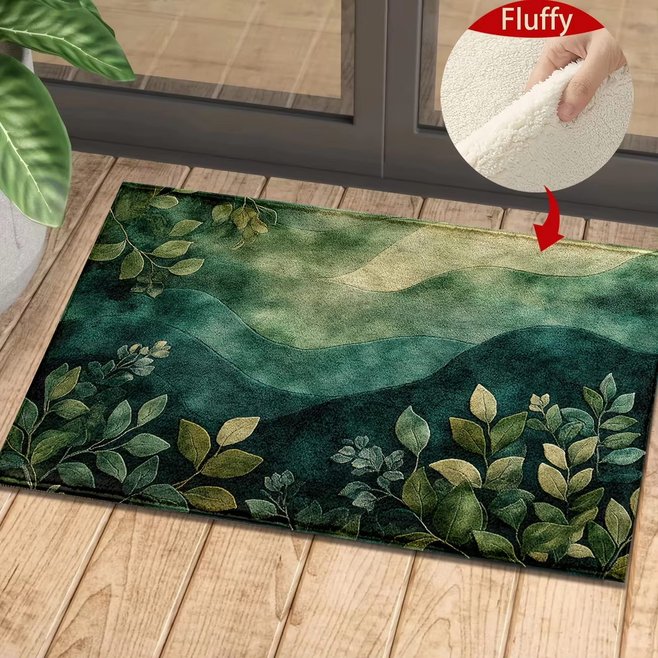 Zara Home Bathroom Rug - VIKAMA Cute and Fresh Flannel Carpet