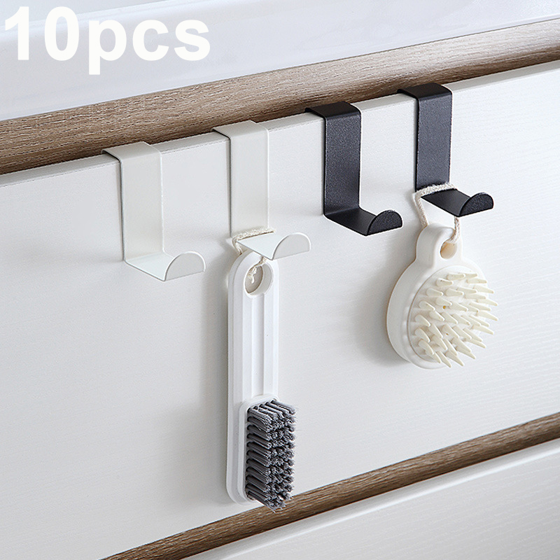 Home Kitchen Bathroom Marketing - Z-Shaped Bathroom Cabinet Door Hook Stainless