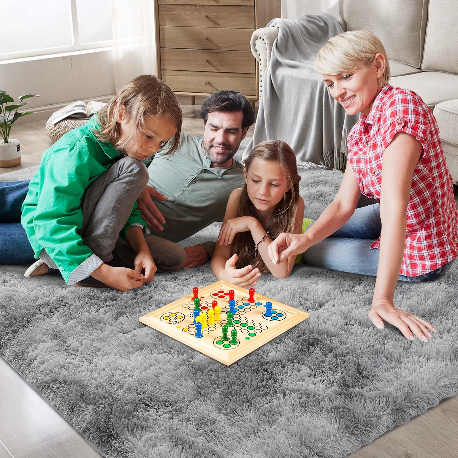 VIKAMA Ultra-Soft Puffy Rug, B - Home Goods Bathroom Rugs บทวิจารณ์และราคา