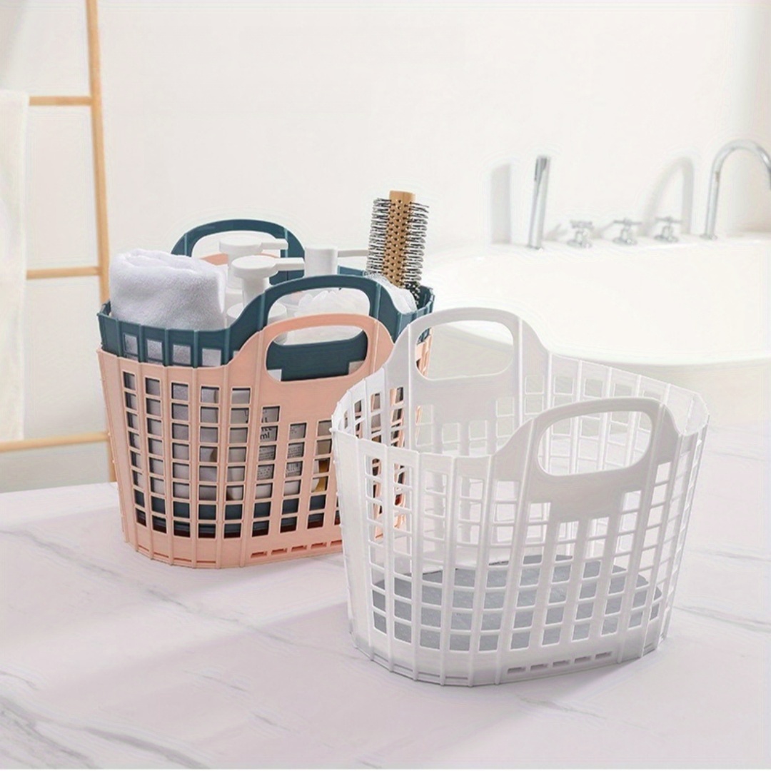 Modern Foldable Laundry Basket - Home Essentials Bathroom Storage บทวิจารณ์และราคา