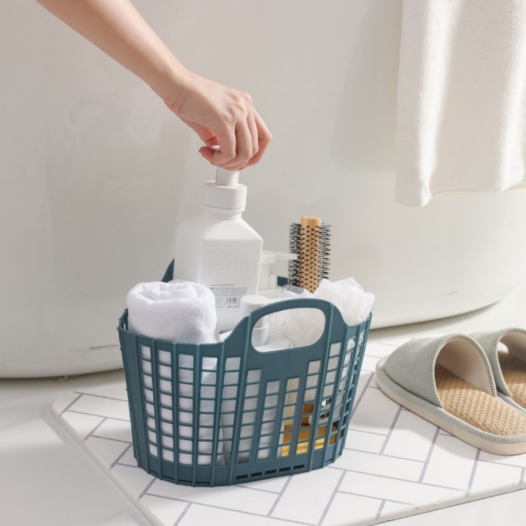 Modern Foldable Laundry Basket - Home Essentials Bathroom Storage บทวิจารณ์และราคา