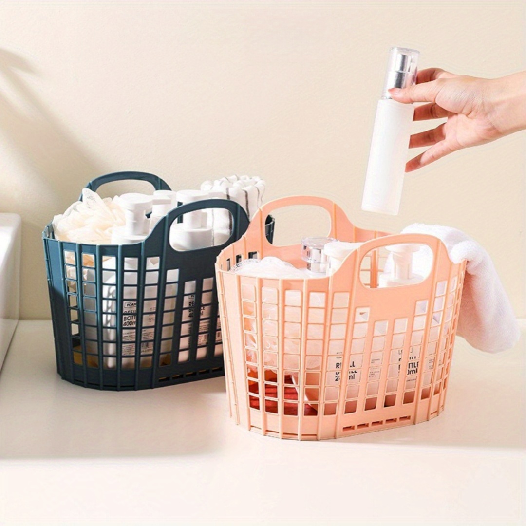 Modern Foldable Laundry Basket - Home Essentials Bathroom Storage บทวิจารณ์และราคา