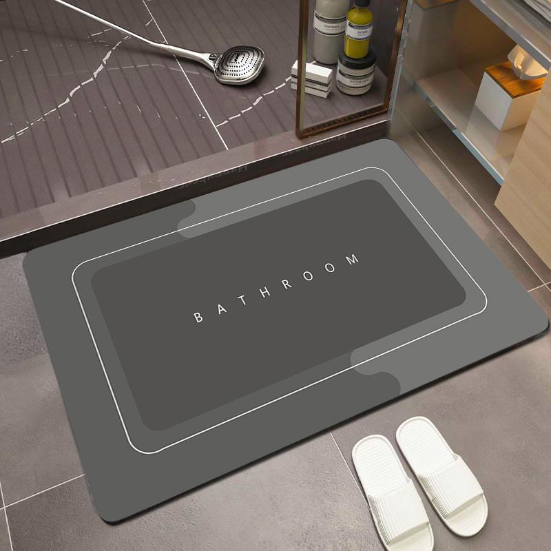 Super Absorbent Non-slip Bathr - Zara Home Bathroom Rug บทวิจารณ์และราคา
