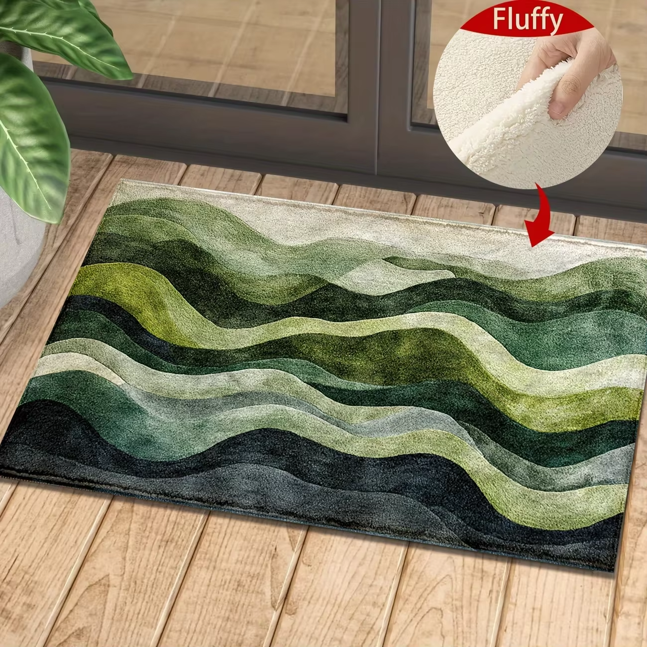 VIKAMA Cute and Fresh Flannel  - Zara Home Bathroom Rug บทวิจารณ์และราคา