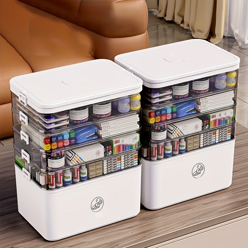Large Capacity Multi-layer Cla - Home Essentials Bathroom Storage บทวิจารณ์และราคา