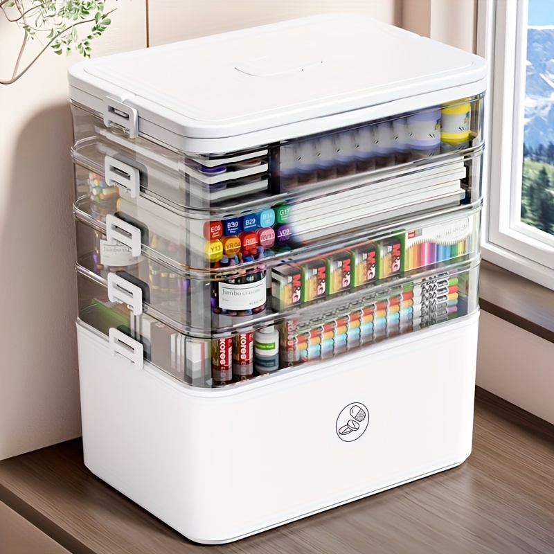 Large Capacity Multi-layer Cla - Home Essentials Bathroom Storage บทวิจารณ์และราคา