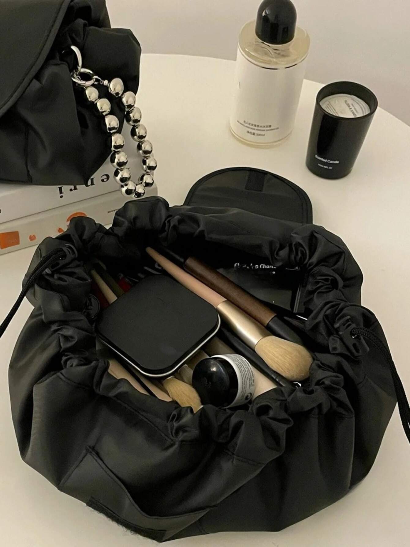 1pc Cosmetic Storage Bag, Trav - Home Essentials Bathroom Storage บทวิจารณ์และราคา