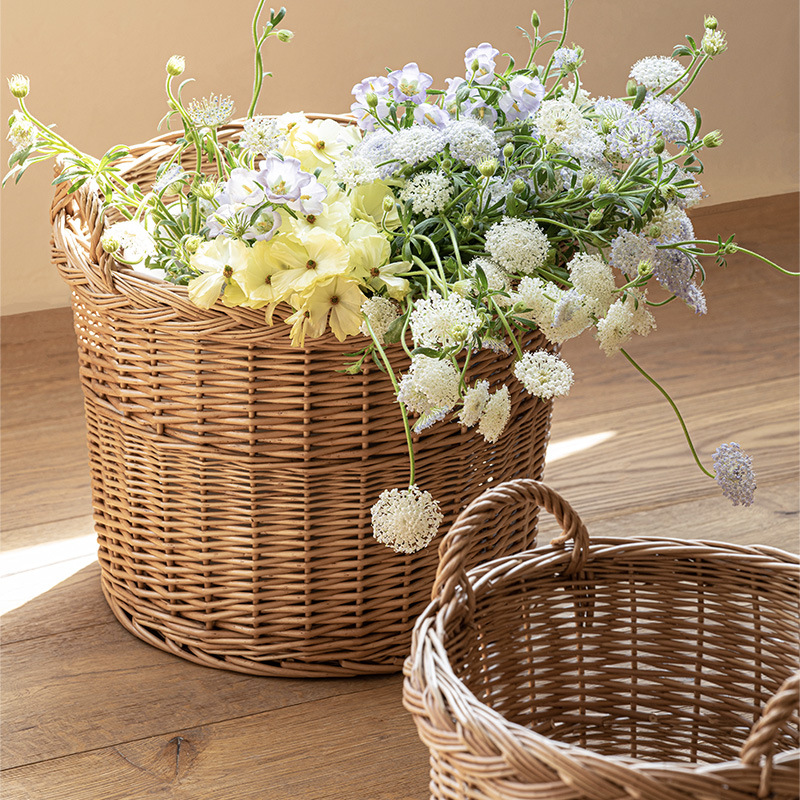 Woven Laundry Hamper with Hand - Home Essentials Bathroom Storage บทวิจารณ์และราคา