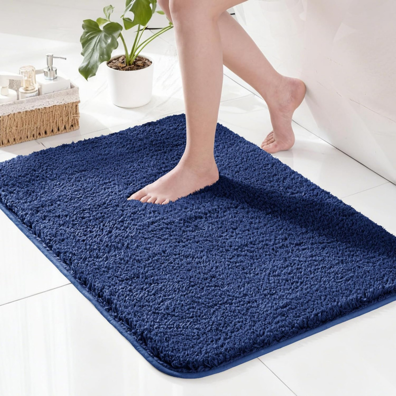 VIKAMA Multi Size Navy Blue Ba - Zara Home Bathroom Rug บทวิจารณ์และราคา