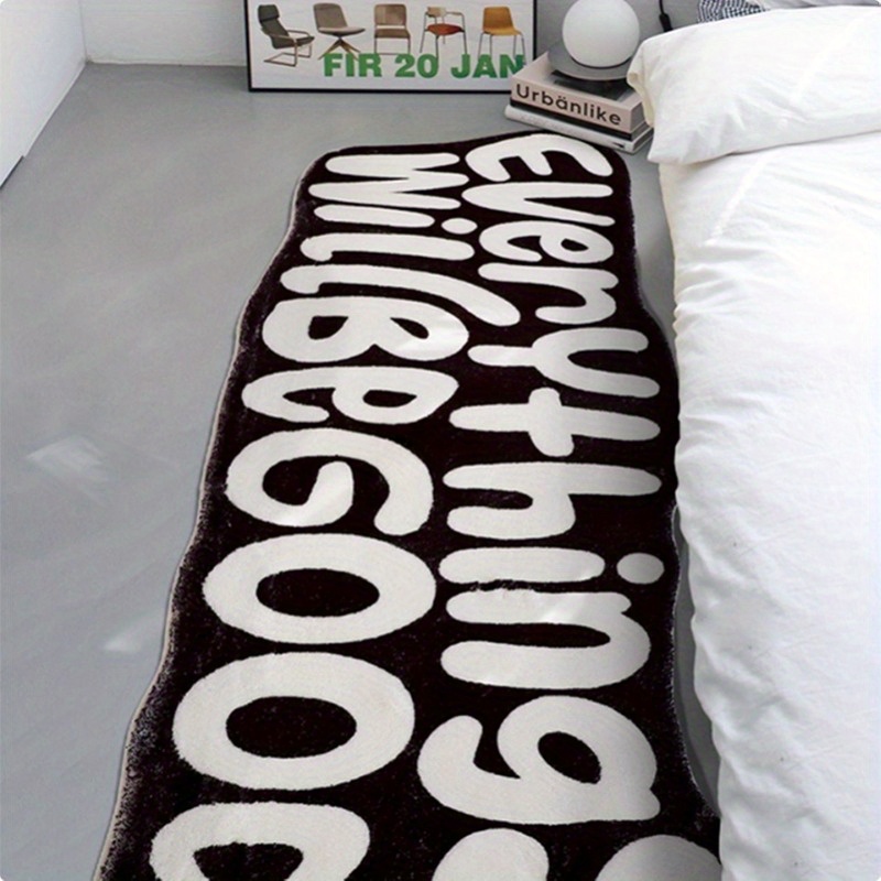 VIKAMA Everything Will Be Good - Home Goods Bathroom Rugs บทวิจารณ์และราคา