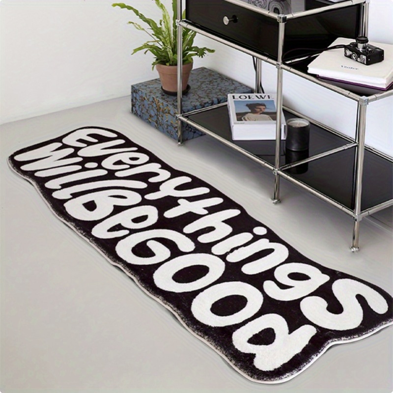 VIKAMA Everything Will Be Good - Home Goods Bathroom Rugs บทวิจารณ์และราคา