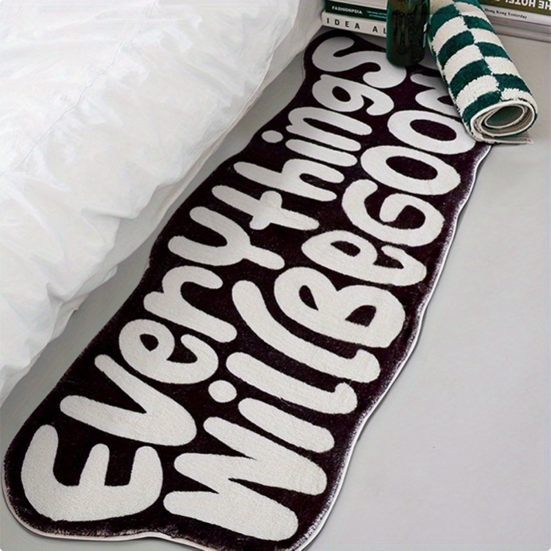 VIKAMA Everything Will Be Good - Home Goods Bathroom Rugs บทวิจารณ์และราคา