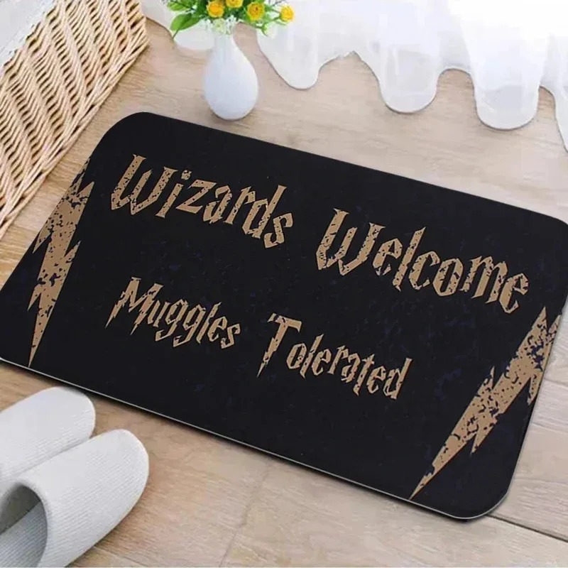 Retro Welcome Doormat Gothic E - Zara Home Bathroom Rug บทวิจารณ์และราคา