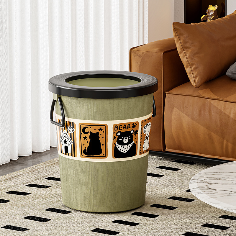 Vintage-Style Large Trash Bin  - Home Essentials Bathroom Storage บทวิจารณ์และราคา