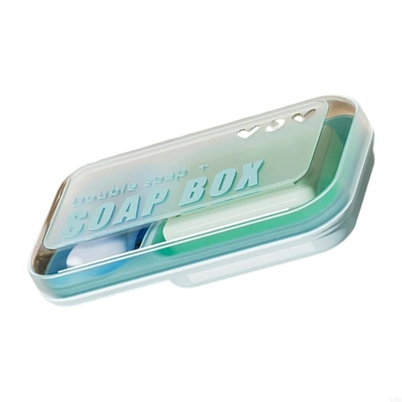 Double Compartment Soap Holder - Home Essentials Bathroom Storage บทวิจารณ์และราคา