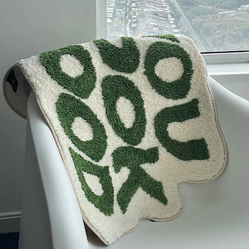 Tufted You Look Good Rug Custo - Home Goods Bathroom Rugs บทวิจารณ์และราคา
