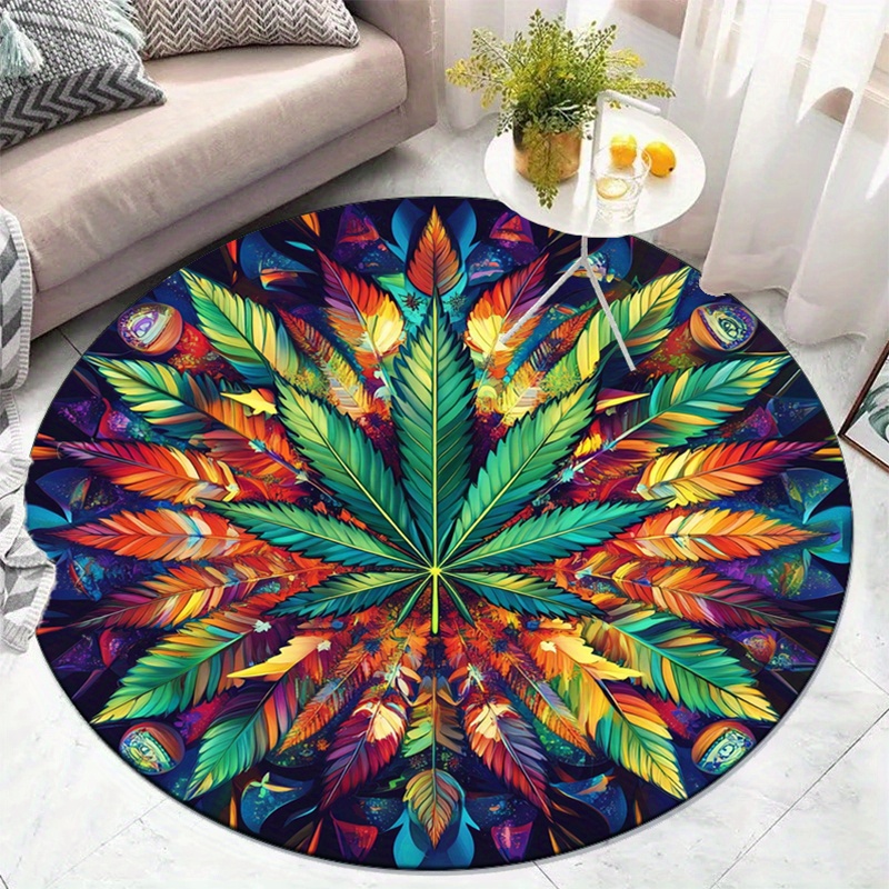 Colorful Feather Mandala Round - Home Bathroom Door Design บทวิจารณ์และราคา