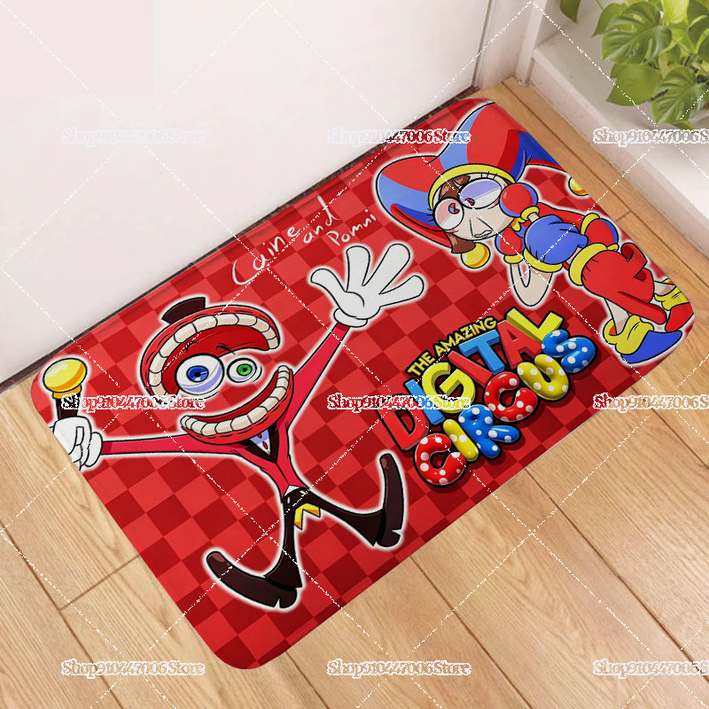 Cartoon The Amazing Circus Vel - Home Goods Bathroom Rugs บทวิจารณ์และราคา