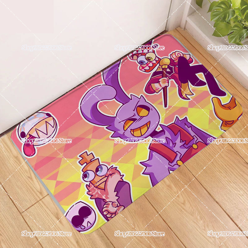 Cartoon The Amazing Circus Vel - Home Goods Bathroom Rugs บทวิจารณ์และราคา