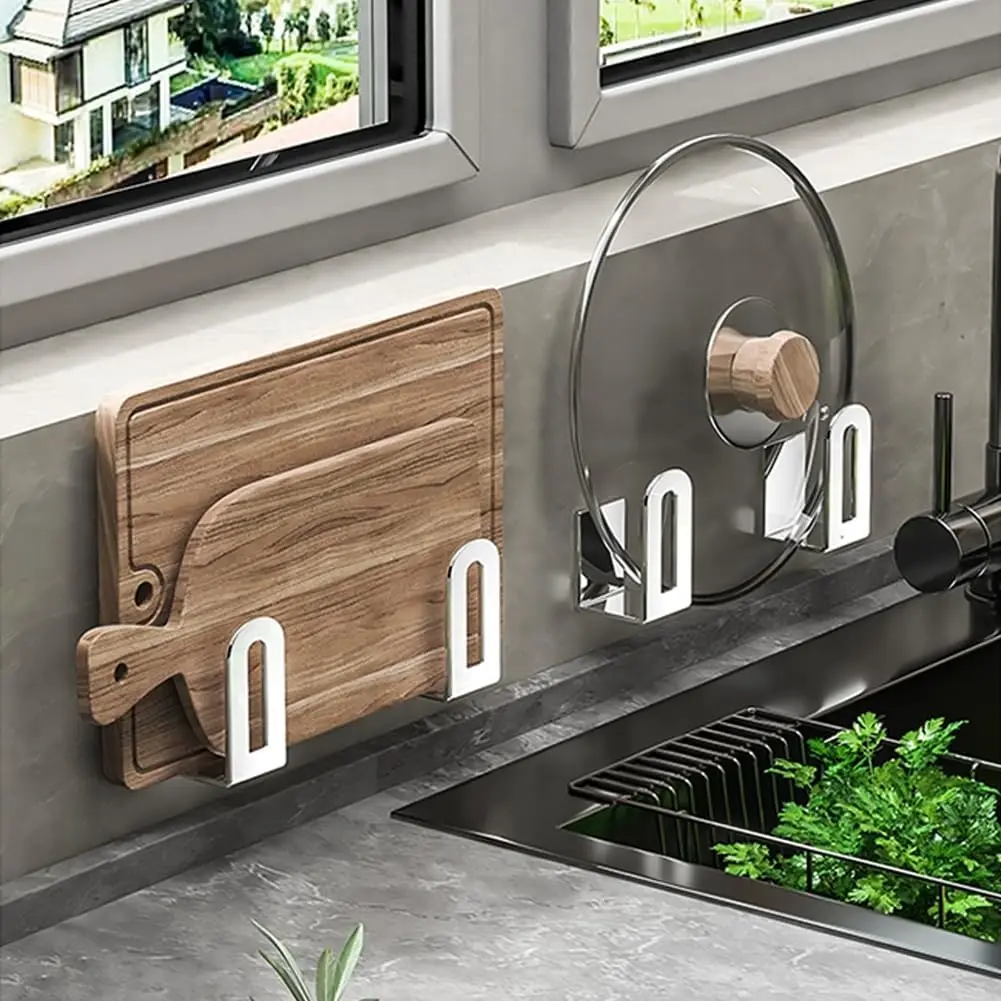 Pot Lid Rack Pot Cover Cutting - Home Kitchen Bathroom Marketing บทวิจารณ์และราคา