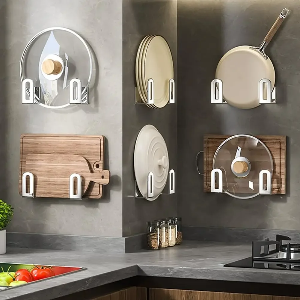 Pot Lid Rack Pot Cover Cutting - Home Kitchen Bathroom Marketing บทวิจารณ์และราคา
