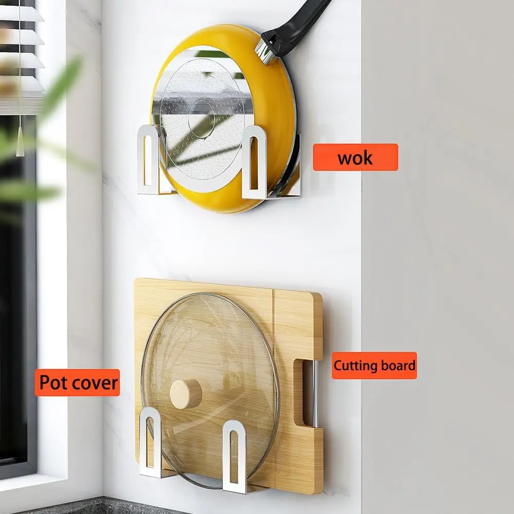 Pot Lid Rack Pot Cover Cutting - Home Kitchen Bathroom Marketing บทวิจารณ์และราคา