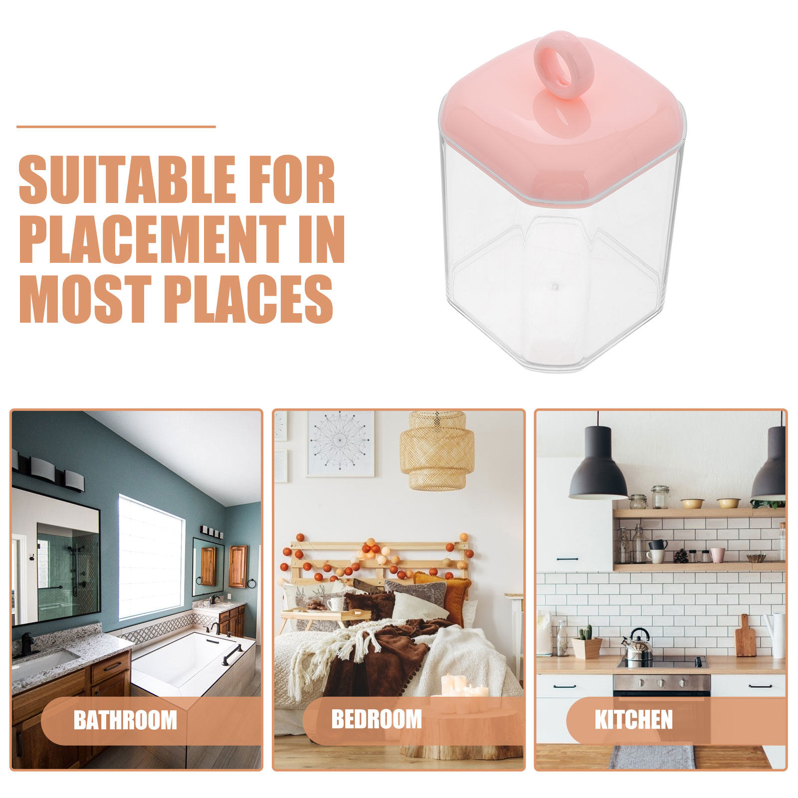 Desktop Cotton Bud Storage Box - Home Essentials Bathroom Storage บทวิจารณ์และราคา