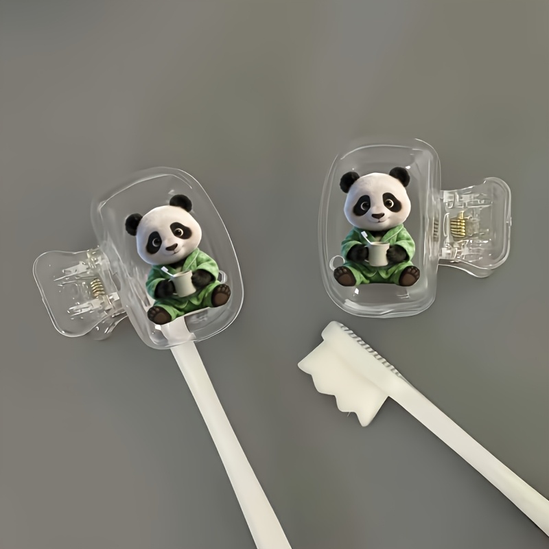 Cute Panda in Green Pajamas 2p - Home Essentials Bathroom Storage บทวิจารณ์และราคา