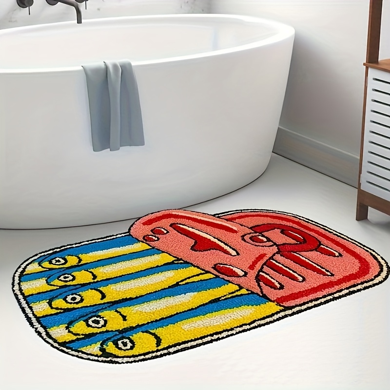 VIKAMA Herring Can Rug Creativ - Zara Home Bathroom Rug บทวิจารณ์และราคา