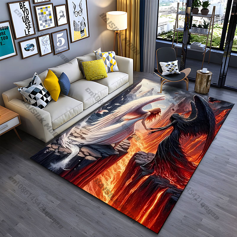 Good versus evil duality carpe - Home Goods Bathroom Rugs บทวิจารณ์และราคา