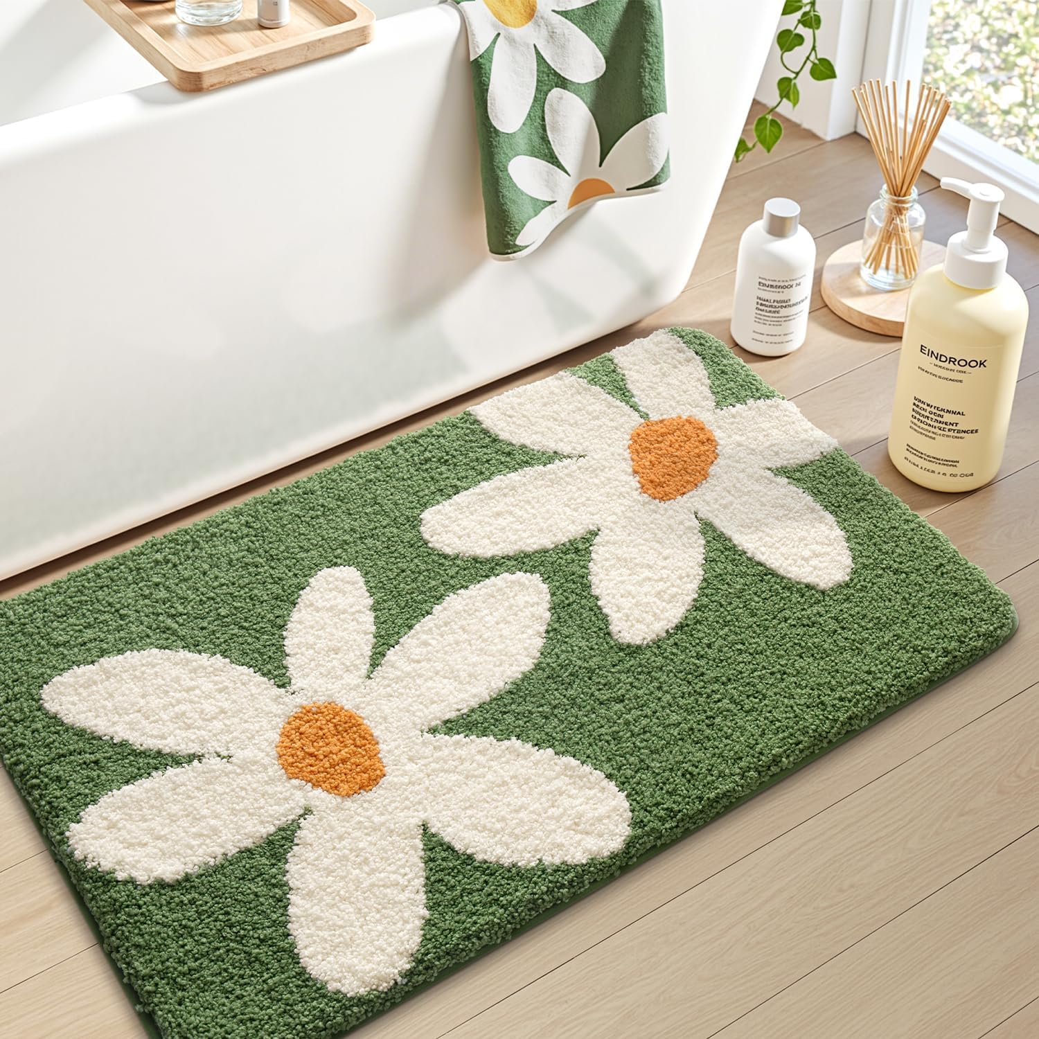 VIKAMA Modern Bathroom Carpet  - Zara Home Bathroom Rug บทวิจารณ์และราคา