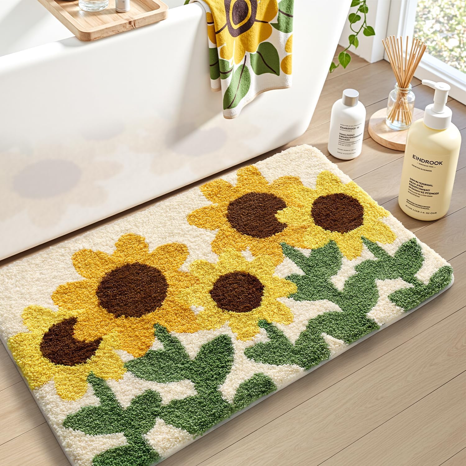 VIKAMA Modern Bathroom Carpet  - Zara Home Bathroom Rug บทวิจารณ์และราคา
