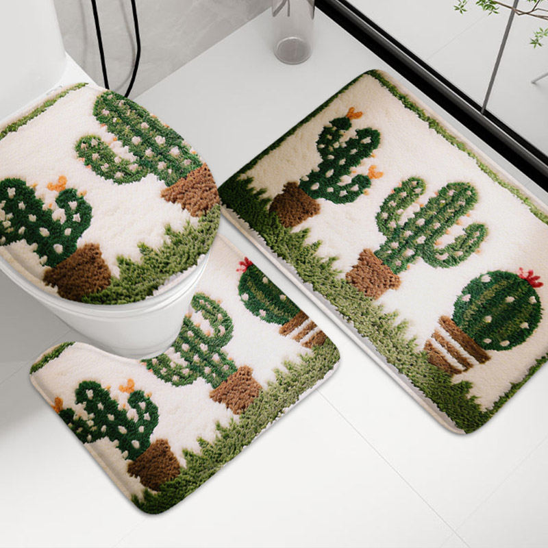 3pcs Korean style home toilet  - Zara Home Bathroom Rug บทวิจารณ์และราคา