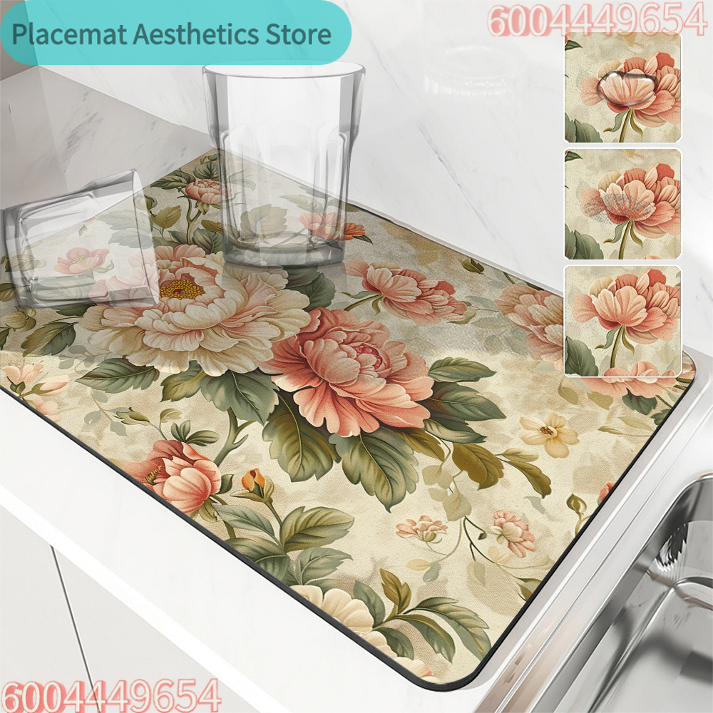 Antiskid Kitchen Absorbent Dra - Zara Home Bathroom Rug บทวิจารณ์และราคา