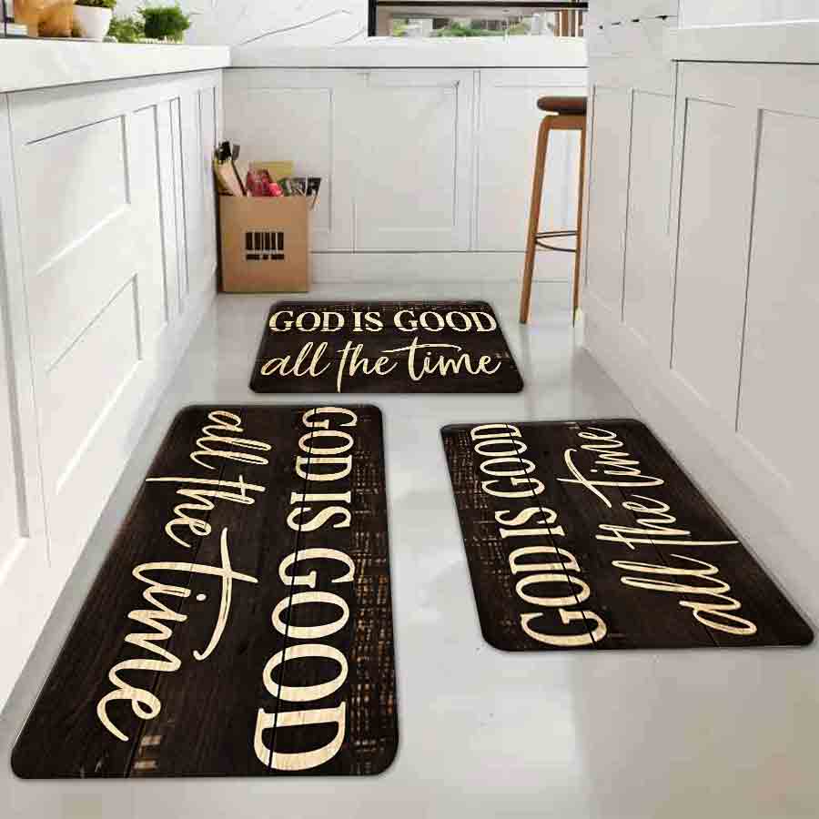1/2/3Pcs Flannel Kitchen Mat—G - Home Goods Bathroom Rugs บทวิจารณ์และราคา