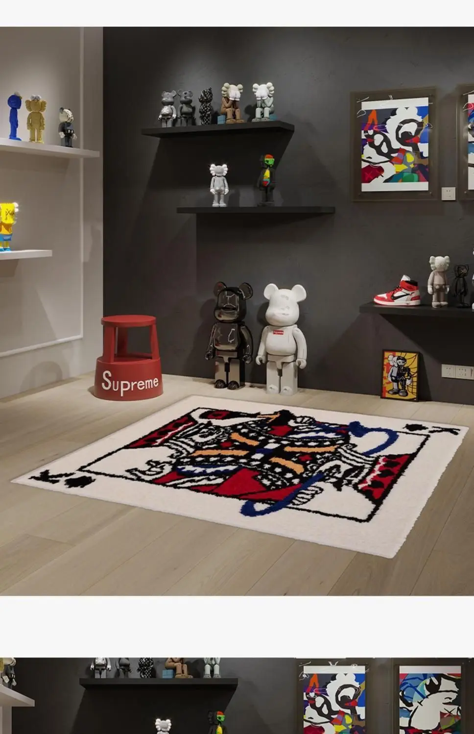 VIKAMA Creative Playing Card C - Zara Home Bathroom Rug บทวิจารณ์และราคา