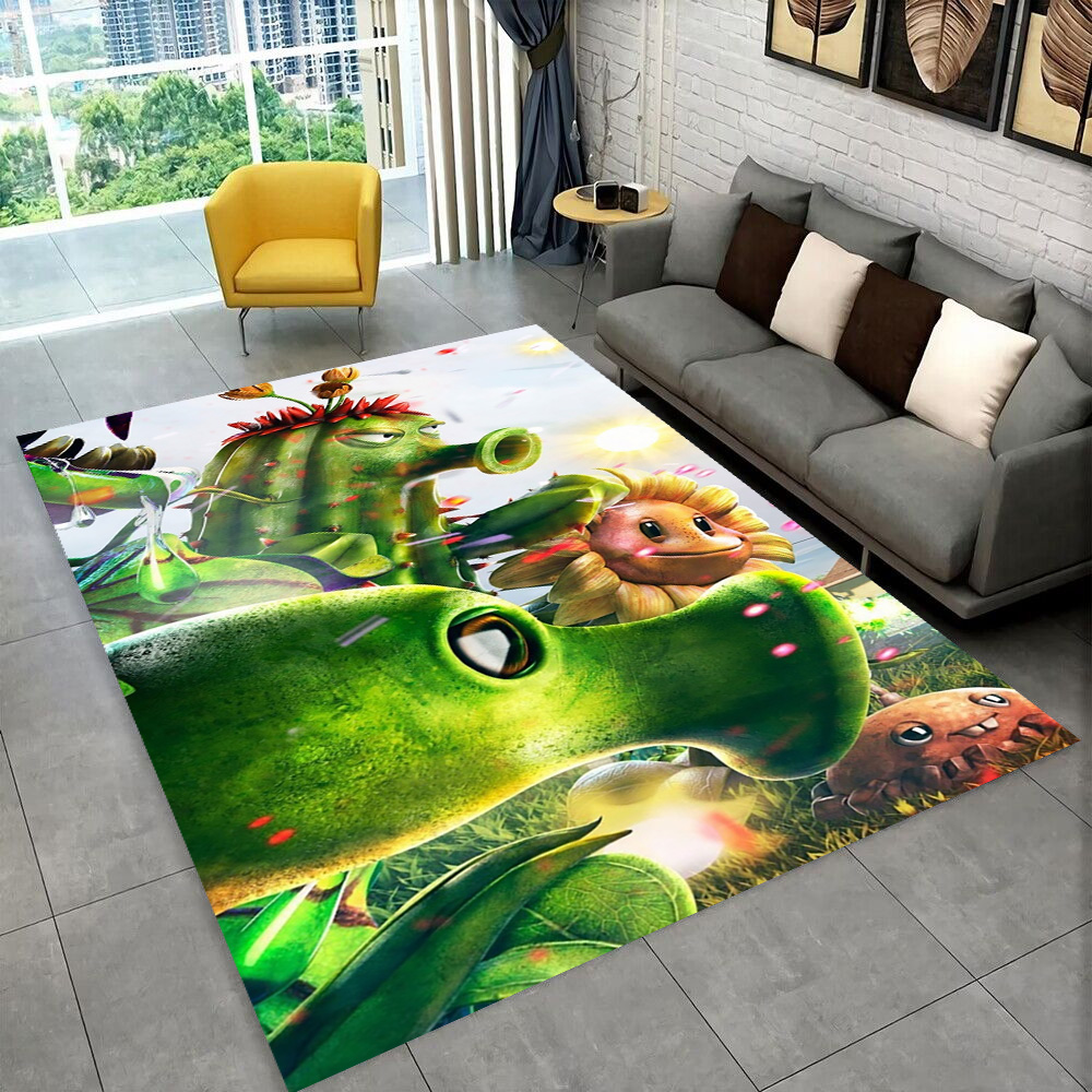 PVZ Plants Vs.Zombies Game Car - Zara Home Bathroom Rug บทวิจารณ์และราคา