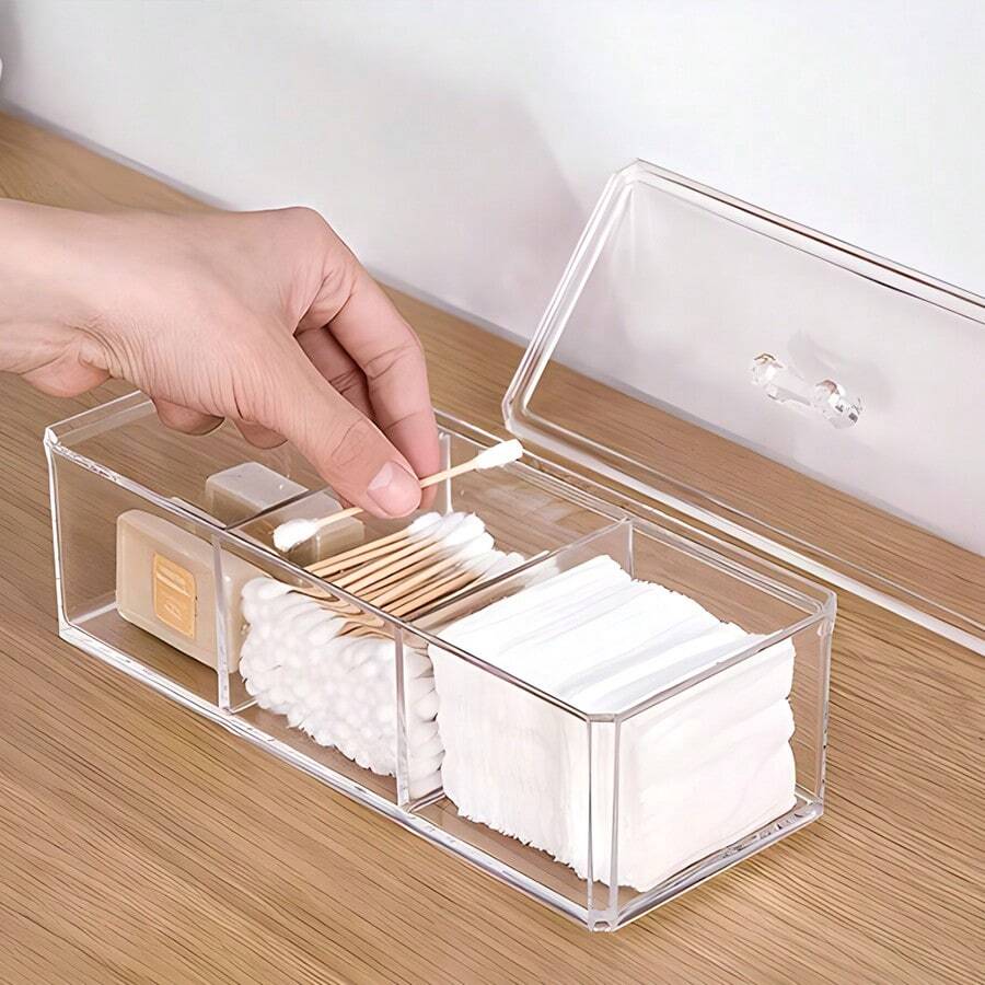 1pc PS Cosmetics Storage Box,  - Home Essentials Bathroom Storage บทวิจารณ์และราคา
