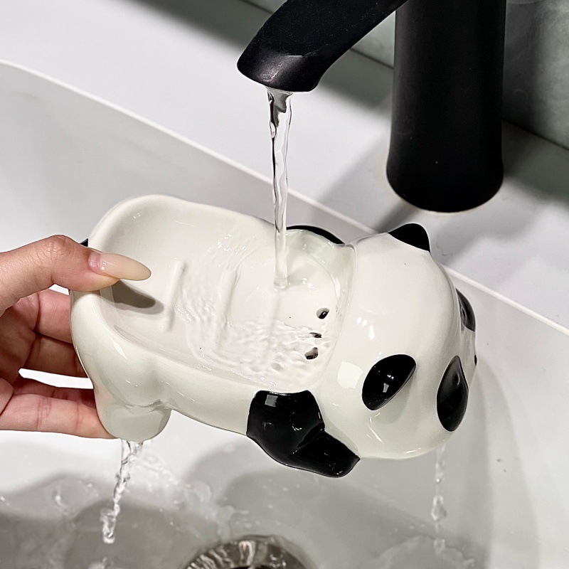 The New High-end Ceramic Soap  - Home Essentials Bathroom Storage บทวิจารณ์และราคา