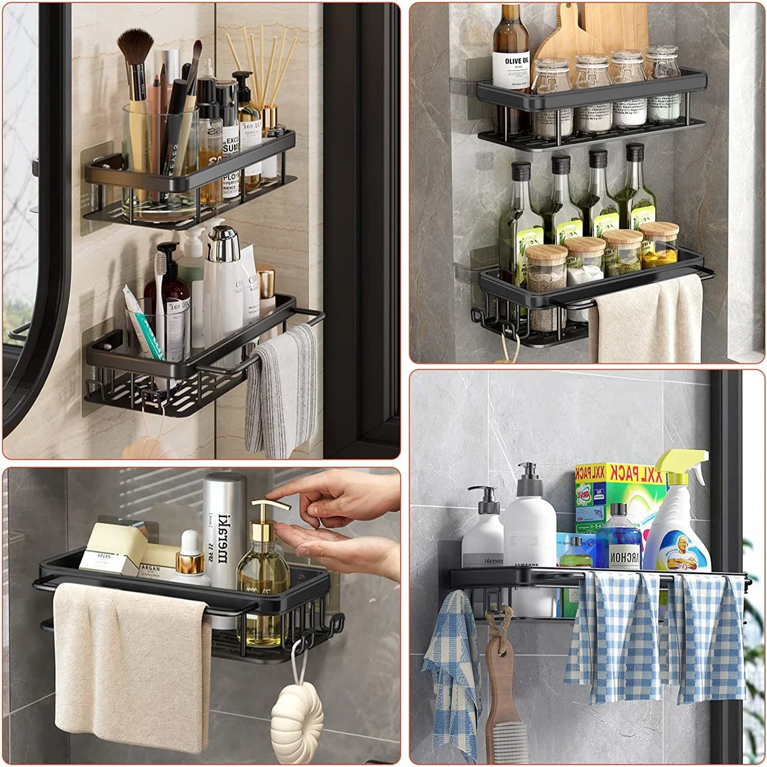 Bathroom Shelf Kitchen Storage - Home Kitchen Bathroom Marketing บทวิจารณ์และราคา